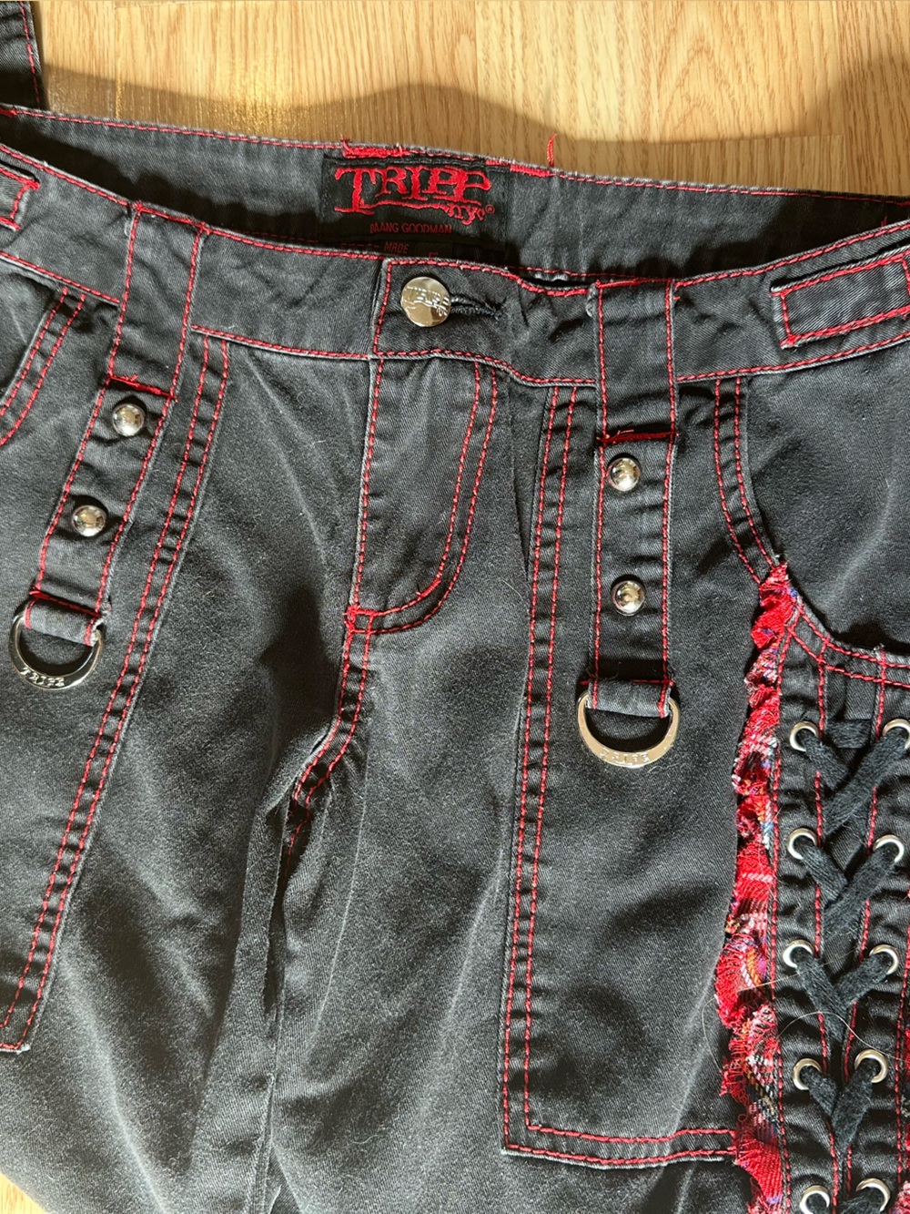 Vintage RARE TRIPP Raver Pants - Picture 2 of 6